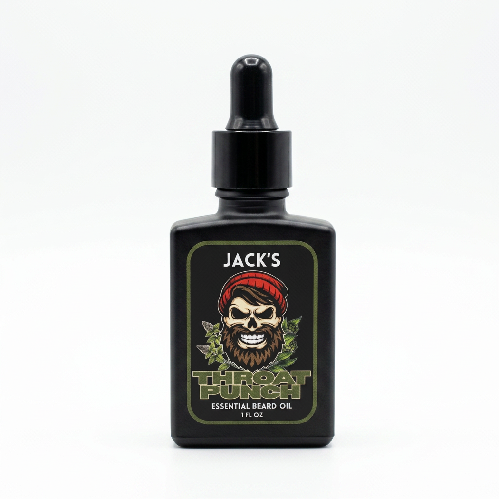 Jack's Beard Oil Throat Punch