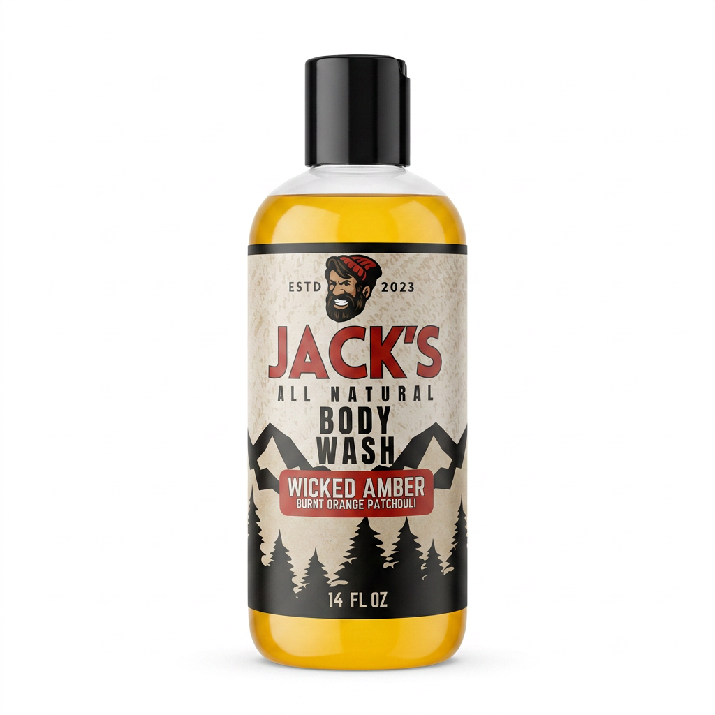 Jack's Wicked Amber Body Wash
