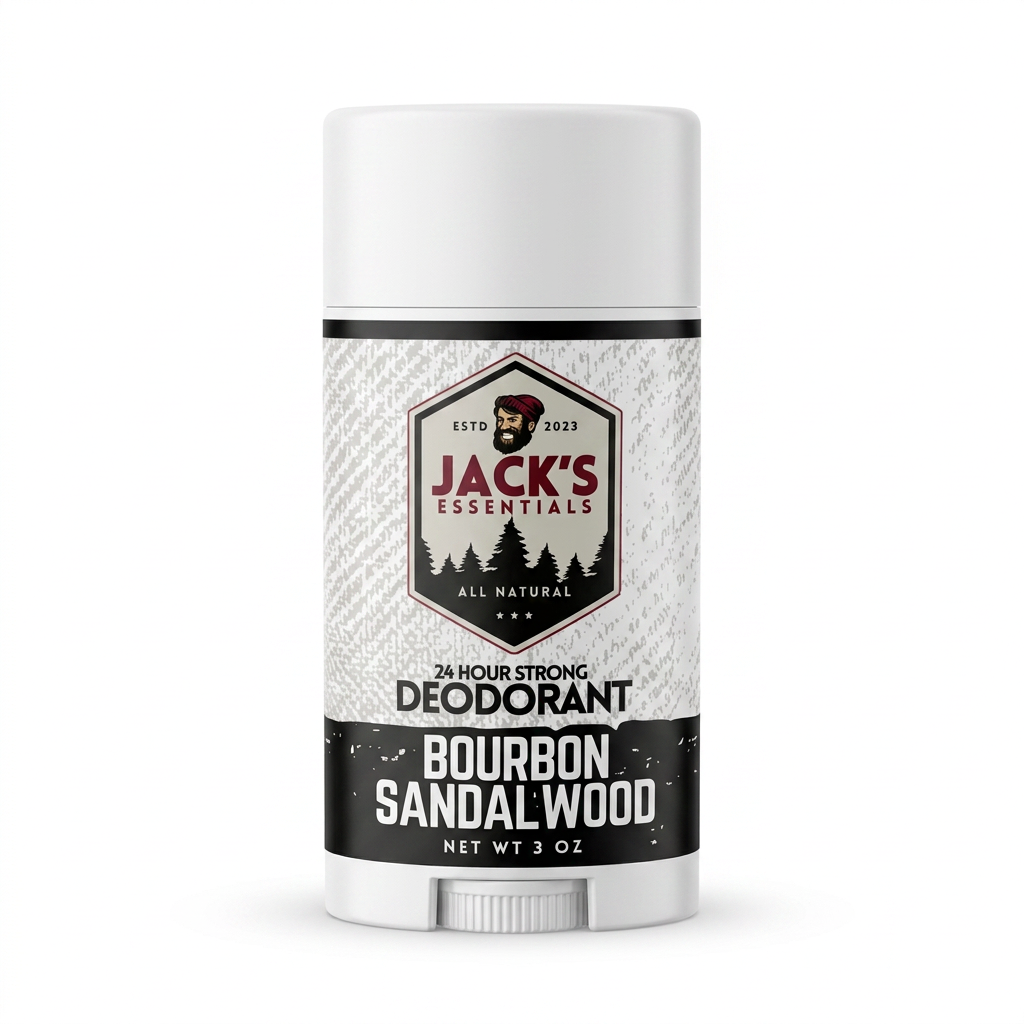 Jack's Bourbon Sandalwood Deodorant